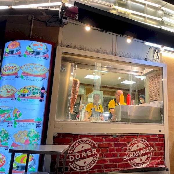 Everybody in Berlin knows a place that they believe to be the best döner in the city. I’m one of those people, and I think that the best döner in Berlin can be found in a corner at Rathaus Neukölln in a place called Imrem Grill. Their meat is fantastic, their spicy sauce is even better, and you don’t need to wait in a long queue like an asshole to eat this one. Go there and prove me right.