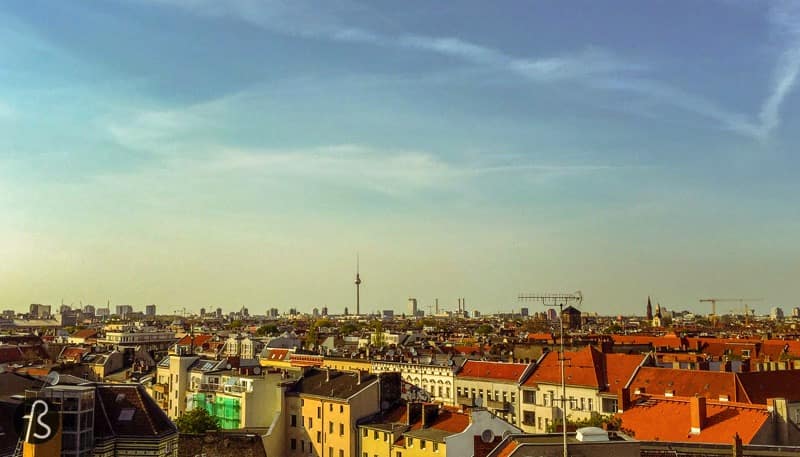 Before there was Klunkerkranich, I used to go to the top of the parking lot over Neukölln Arcaden. My idea was to take pictures of the city from one of the tallest buildings in the neighborhood. Everything changed around 2013 when a bar took over the area that I used to to to photograph.