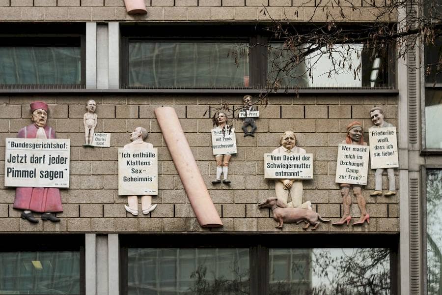 Most tourists that take the U-Bahn to Kochstraße go there to see Checkpoint Charlie but are missing one of the most bizarre landmarks in Berlin just a block away. 