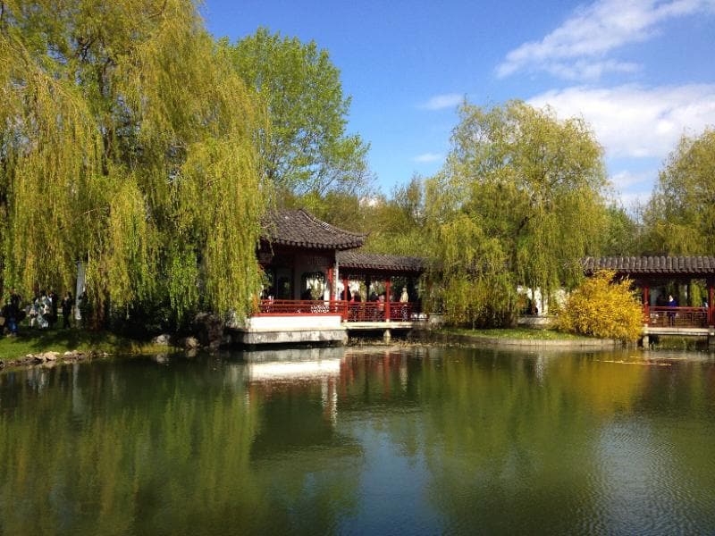Garten der Welt is one of the biggest green spaces in Berlin, and its international gardens are one of the many reasons that you need to take an S-Bahn to Marzahn. Also, the Internationale Gartenausstellung 2017 is happening, and you can see how more beautiful it looks since we published an article about it in 2014.