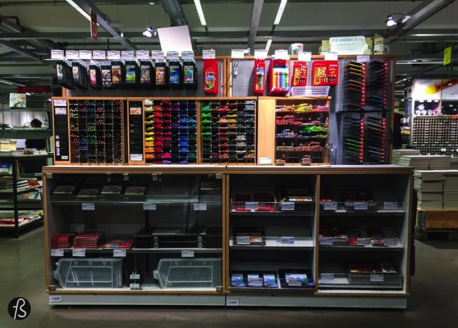 As a designer, I have a thing for paper, pens, books and most things related to office material. And every time that I need to get something new, I go to Modulor, a place that I like to describe as heaven for designers, architects and fans of DIY. But you don’t need to fit into these jobs to enjoy this huge shop on Moritzplatz, in Kreuzberg. The shop has more than 30.000 creative products, and you’ll get lost there and enjoy every minute of it.