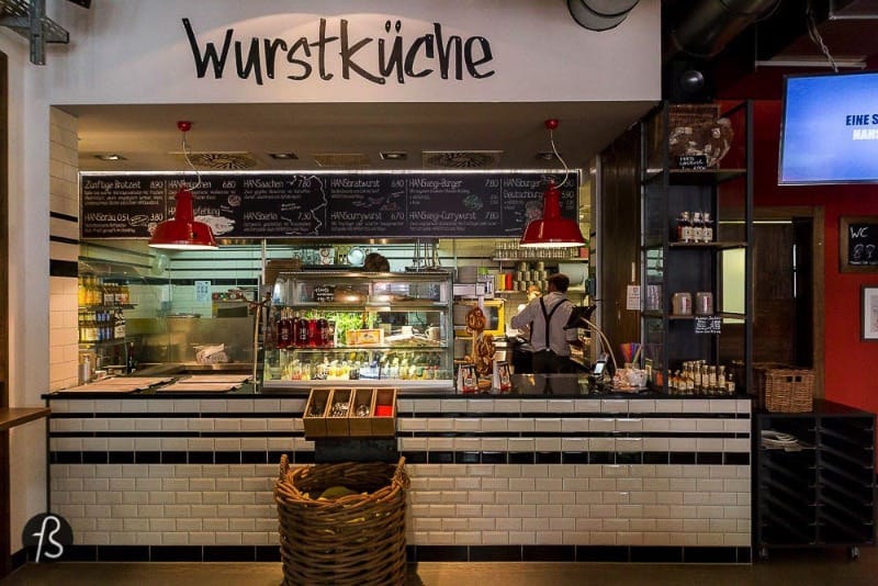 Hanswurst Aachen: The First German Restaurant focused on Sausages - Hanswurst opened in 2011 as the first sausage restaurant in Germany. There you are going to be able to find sausages from every region of Germany. From traditional roasted sausages to curry and blood sausages. From sausage burgers to salads and vegetarian sausages for those who don’t like meat that much.