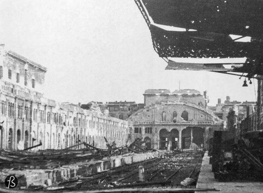 Berlin 1945, the Second World War was over in Europe but things didn’t look that good for the German capital. The Soviet Army had conquered a city reduced to rubble and under martial law. And the Red Army had Berlin just for them, the American, French and British army would only get there in a few months.