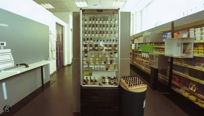 For us, the exciting part of the German Food Additives Museum was how it tries to tell the world about the food we eat in a focused way. There is even a scanner that you can use on some barcodes to learn what is inside the products you buy. The museum shows the history behind what we have today and the current landscape of food additives in an informational way. Something that we were delighted to see since the most information you have about this topic goes to the political aspect fast.